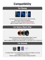 NeotrixQI 3-in-1 Wireless Charger für Samsung Galaxy – Induktive Ladestation für Smartphone, Watch & Buds – Bild 9