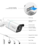 Reolink RLC-810A 2er Set – 4K PoE Überwachungskamera mit Personen- & Autoerkennung für Aussen – Bild 8