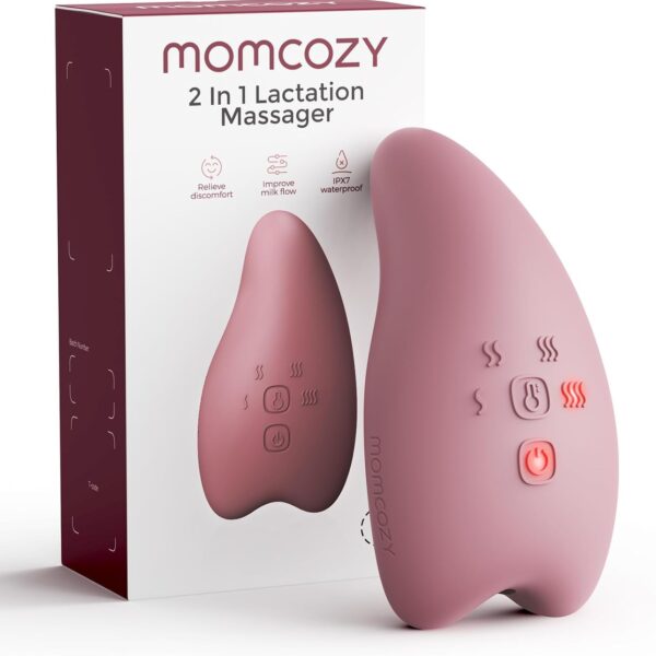 Momcozy A1Pro Stillmassagegerät – Wärme & Vibration für effizientes Abpumpen
