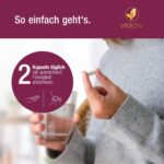 Vitactiv MenoBalance – 180 Wechseljahre Kapseln mit Nachtkerzenöl & Mönchspfeffer – Bild 6