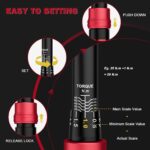 VANPO 3/8 Zoll Drehmomentschlüssel 5-60 Nm – Profi-Set mit Adapter & Verlängerung – Bild 4