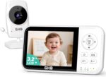 GHB Babyphone mit Kamera – 3,2 Zoll LCD, Nachtsicht & Temperatursensor für sichere Überwachung