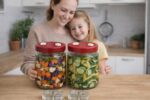 GREEN WISE GÄRMEISTER Fermentierglas Set 2x1,4L mit Gärventil – Komplettset für Sauerkraut & Kimchi – Bild 2