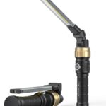 HOTLIGH LED Werkstattlampe 1200 Lumen – 360° drehbar mit 5000 mAh Akku & Powerbank