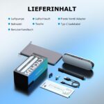 CYCPLUS Elektrische Luftpumpe 150 PSI – Tragbarer Fahrrad-Kompressor mit LED & Akku – Bild 8