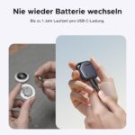 UGREEN Finetrack 4er Set – Apple-zertifizierter Bluetooth Tracker mit USB-C & 12 Monate Akku – Bild 3