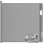 KIDIZ® Treppenschutzgitter ausziehbar bis 180 cm – Sicherheitsgitter für Babys & Haustiere