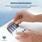 Babysense 7 Atembewegungsmonitor – Kontaktlose Überwachung mit 2 Sensormatten – Bild 10