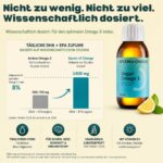 Omega-3 Algenöl vegan mit DHA & EPA – Triglycerid-Form, Vitamin D3 & Zitrone – Bild 3