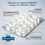 White Omega PLUS Omega-3 Kapseln – 800 mg EPA & DHA täglich – Herz-, Gehirn- & Augenfunktion – Bild 5