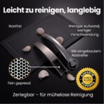 Knoblauchpresse Edelstahl mit Ingwer-Funktion – Kein Schälen nötig | Gourmet Easy – Bild 5
