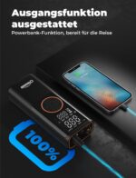Oasser Elektrische Luftpumpe 6000mAh – Tragbarer Kompressor mit Dualer Anzeige für Auto, Motorrad & Fahrrad – Bild 10