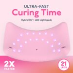 SUNUV UV LED Nagellampe mit Infrarotsensor & 3 Timer – Professionelle Gelnägel Aushärtung – Bild 6