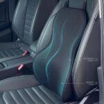 FOUNDCOOL Ergonomisches Lendenstützkissen aus Memory-Schaum – Rückenstütze für Autositze – Bild 4