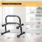 AmazeFan Parallettes – Handstand & Push-Up Barren für Calisthenics & Homegym – Bild 2