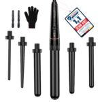 BESTOPE PRO 6-in-1 Lockenstab Set – Professionelle Lockenwickler mit 6 Aufsätzen & Handschuhen
