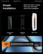 Spigen Glas.tR EZ Fit Schutzfolie für Google Pixel 10 & 9 – 9H Härte, 2 Stück – Bild 7