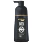 Softto plus Schwarz-Haar Shampoo 350 ml – Graue Haare in 10 Min. abdecken für Damen & Herren