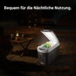 AAOBOSI 15L Kompressor Kühlbox 12/24V – Elektrische Auto-Kühlbox -20°C bis +20°C – Bild 2