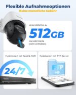 Reolink TrackMix PoE 4K Dual-Objektiv PTZ Kamera – 6X Zoom & Auto-Tracking für Aussen – Bild 6