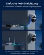 Reolink OMNI 3i PoE – 18MP Panorama & 4K PT Sicherheitskamera mit KI-Tracking für Aussen – Bild 8