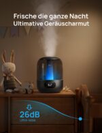 DREO Kaltnebel-Luftbefeuchter 3L – 30h Laufzeit mit Ultraschall für Schlafzimmer – Bild 3