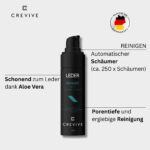 CREVIVE Lederpflege Auto Komplett Set – Reiniger & Lotion für Autositze – Bild 4