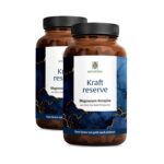 NATURTREU Magnesium Komplex 400 mg hochdosiert – Vorteilsbundle 2er Paket mit 360 Kapseln