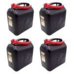 4er Set Filmer Benzinkanister 20L – UN-zertifiziert für sicheren Kraftstofftransport