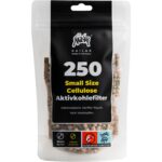 KAiLAR 250er Aktivkohlefilter Slim 6mm – Doppelfilterung für sanftes Raucherlebnis