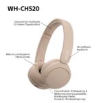 Sony WH-CH520 Bluetooth On-Ear-Kopfhörer – 50 Std. Akku & Premium Sound für Alltag – Bild 9
