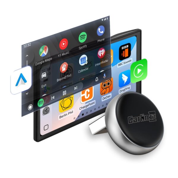 CarlinKit MINI-Ultra 3 Wireless Adapter – Kabelloses CarPlay & Android Auto für Fahrzeuge