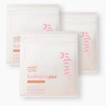 Glow25 Kollagen Plus Pulver 3x450g – Hydrolysat mit Vitamin C, Zink & Biotin