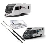 Ramor Strutz Gasfedern-Paar für Seitz Dometic Heki 2 – Dachfenster-Zubehör – Bild 4