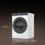 Haier HW80-BP1427637T Frontlader-Waschmaschine 8 kg – A-20% Energieeffizienz & Smart AI – Bild 3