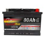 SMC Speed Max 80Ah 12V Autobatterie – Starterbatterie mit 750A Kaltstartstrom – Bild 9