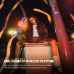Marshall Major V Bluetooth Kopfhörer – 100h Spielzeit, Kabelloses Laden, Schwarz – Bild 3