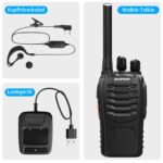 Baofeng Walkie Talkie 16-Kanal mit 1500mAh Akku – Reichweite bis 5km für Profis – Bild 7