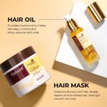 Karseell Maca Essenz Reparatur Set – Kollagen Haarmaske & Haaröl für trockenes Haar – Bild 5