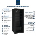 METRO Professional Getränkekühlschrank GSC4240B – 237 L mit LED-Beleuchtung – Bild 5