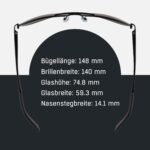ALPINA A 107 Pilotenbrille – Verspiegelt mit 100% UV-Schutz & Ceramic-Scheiben – Bild 5