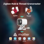 Aqara G5 Pro Überwachungskamera Aussen – 4MP Echtfarben-Nachtsicht mit KI-Erkennung & Smart Home Hub – Bild 4