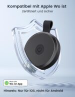 Kzom Air Tracker 4er Pack – Bluetooth Schlüsselfinder mit Apple Find My für iOS – Bild 8