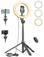 Acrhkoor 10,2" Ringlicht mit 192 cm Aluminium-Stativ – Professionelles LED-Licht für Content Creation