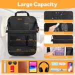 URAQT Auto Organizer 2er Set – Rücksitz Aufbewahrungstasche mit Klapptisch für SUV – Bild 2