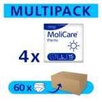 MoliCare® Pants Day Grösse L – Inkontinenzhosen für mittlere Blasenschwäche, 60 Stück – Bild 2