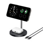 Anker MagGo 15W 2-in-1 Wireless Ladegerät – MagSafe Induktive Ladestation für iPhone & AirPods