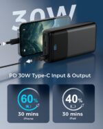 Icmilk PowerBank 50000mAh – 30W Schnellladung mit 4 Ausgängen für iPhone & Android – Bild 7