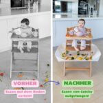 CATCHY Auffangschale für Hauck Alpha+ & Beta+ – Patentierter Food Catcher für Hochstühle – Bild 6