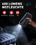 ANFLAG 7000A Starthilfe Powerbank mit Kompressor 160PSI – 8-in-1 Autostarter für Benzin & Diesel – Bild 5